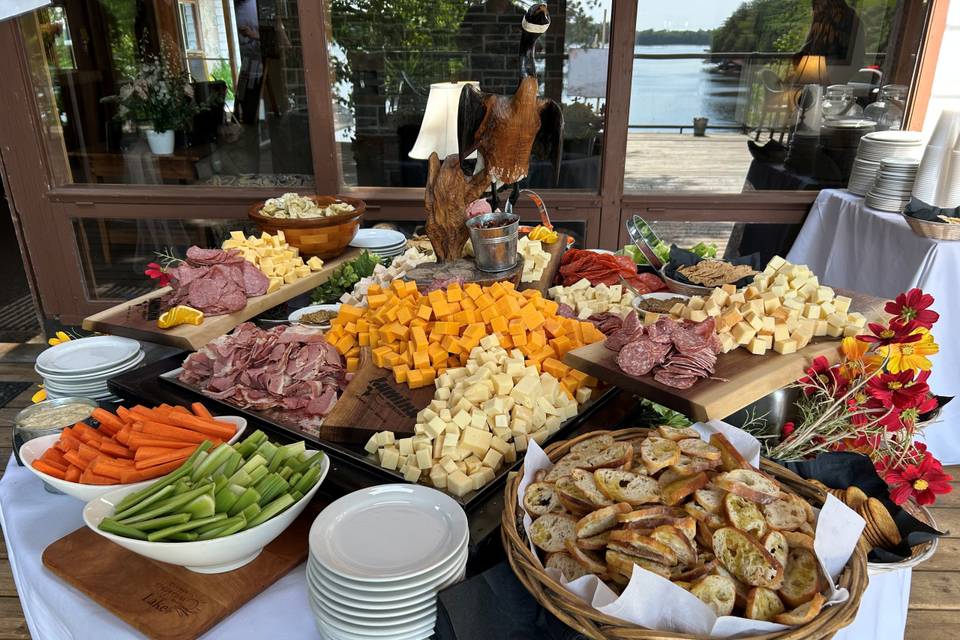 Cocktail party charcuterie