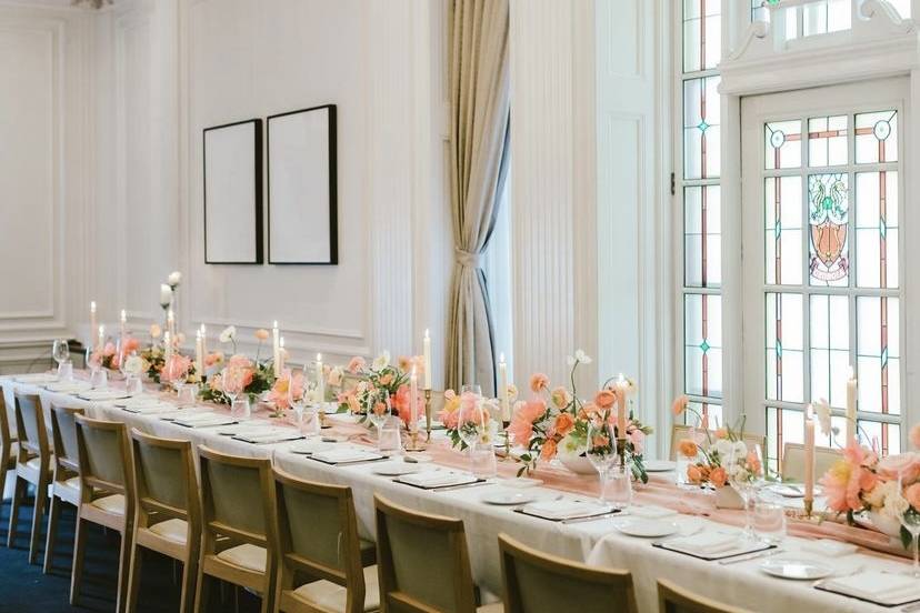 Single harvest table