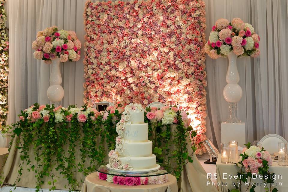 Cherry blossom centerpiece