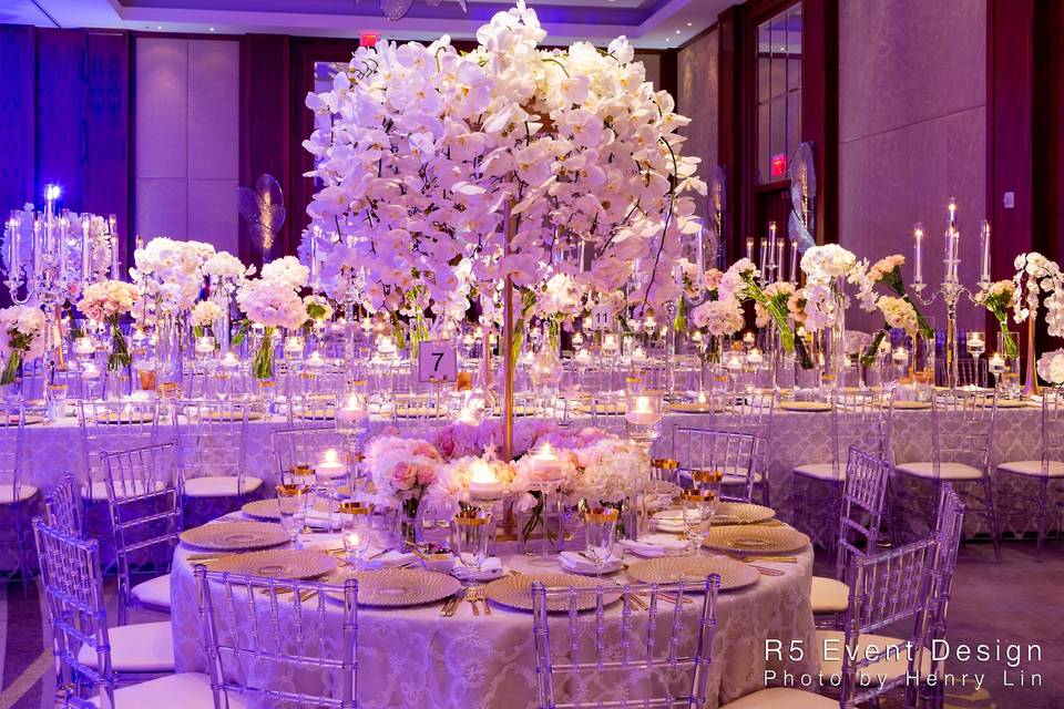 Orchid wonderland wedding