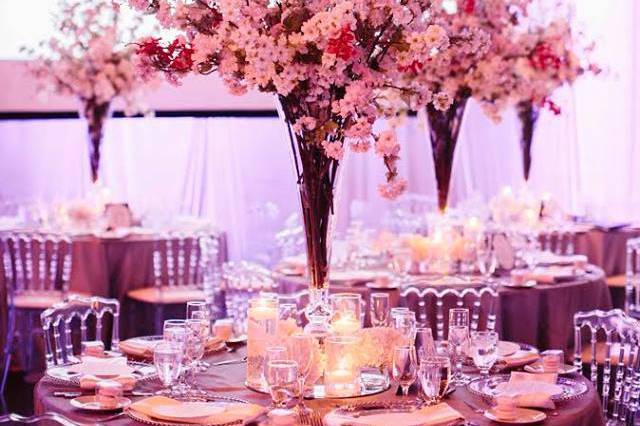 Cherry blossom centerpiece