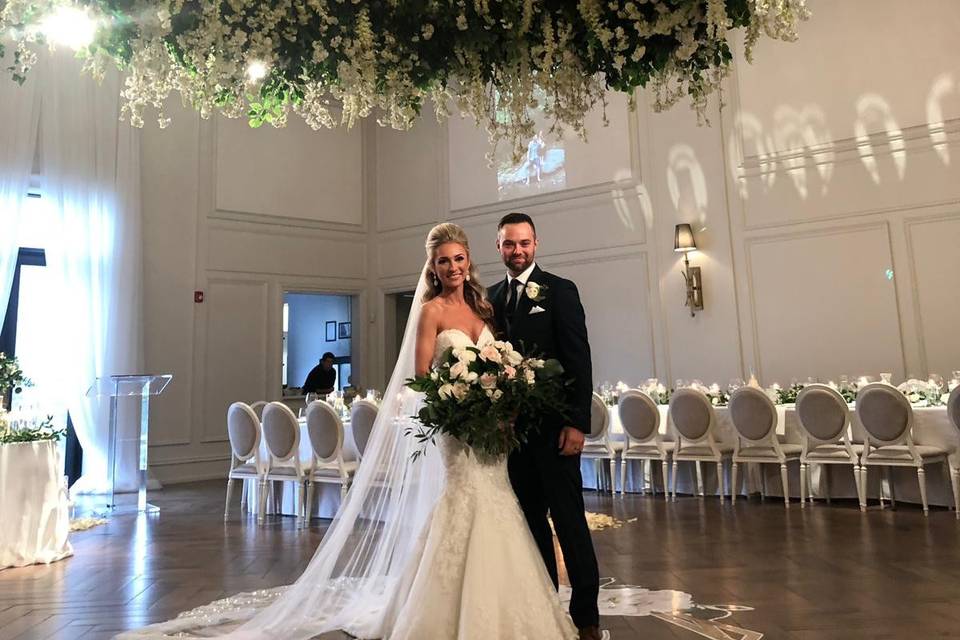 Enchanted garden chuppah