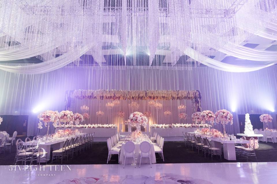 Orchid wonderland wedding