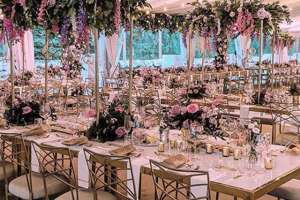 Cascading Garden Wedding