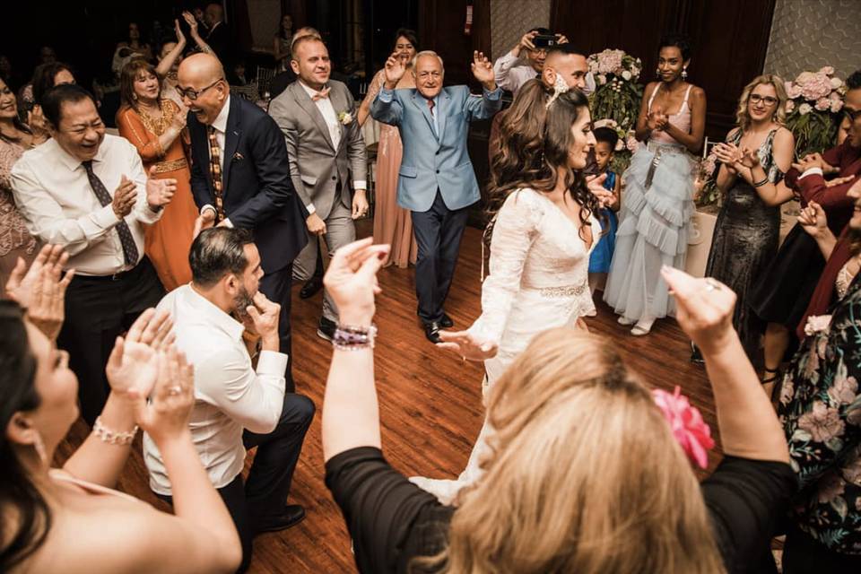 Moments on the dance floor
