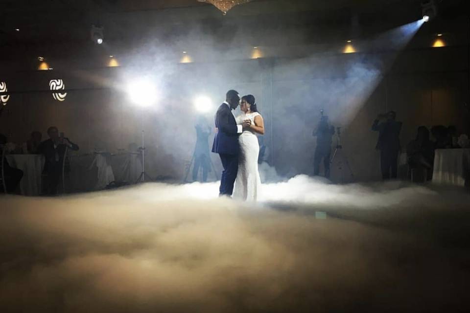 Dancing on a cloud