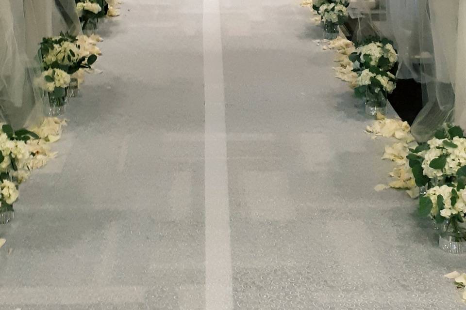 Ceremony aisle
