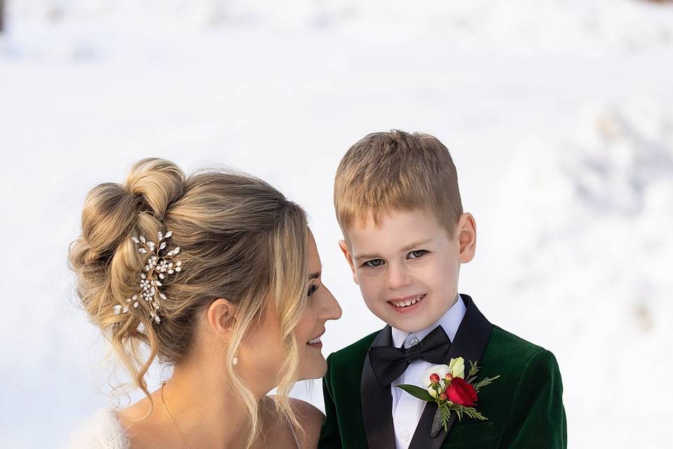 Bridal High Up Do