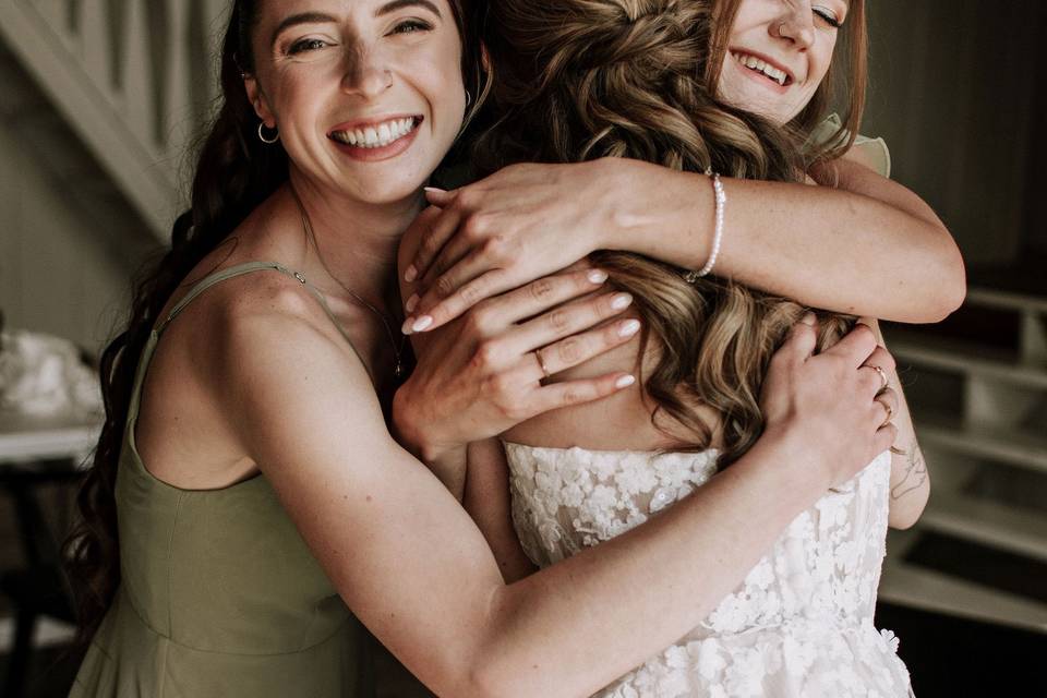 Bridesmaids Hair and Makeup