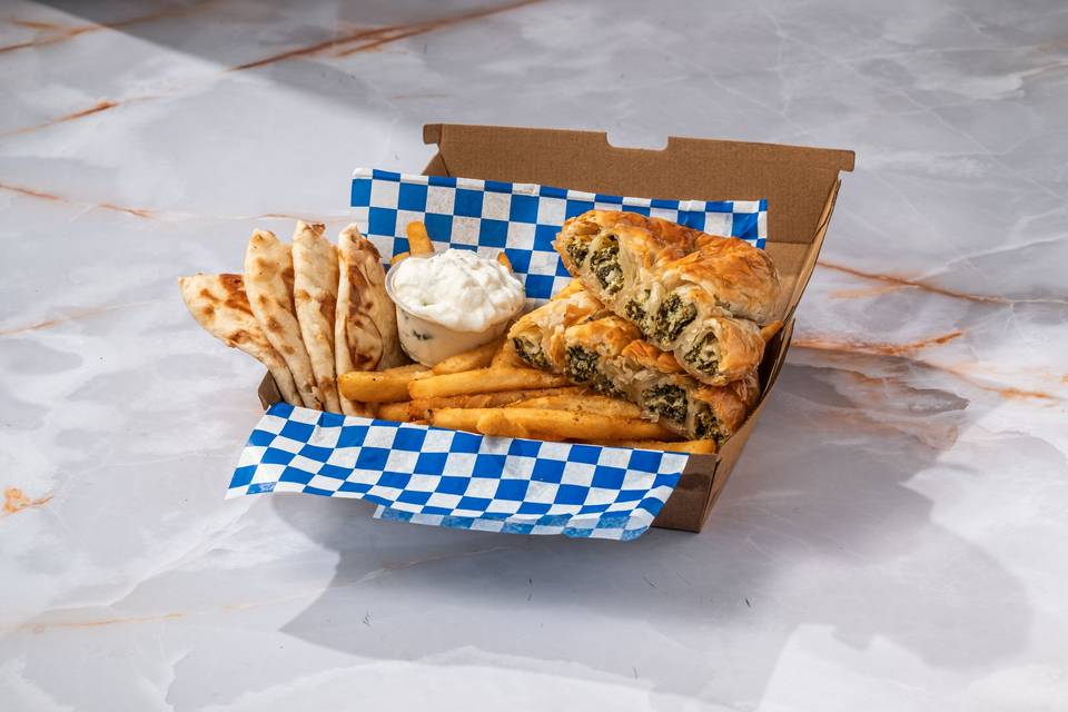 Spanakopita Platter