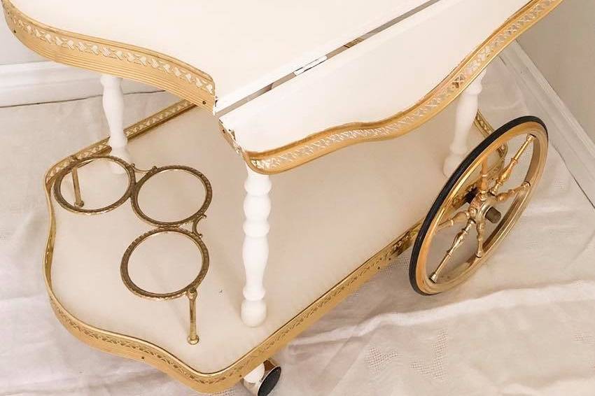 Tea Trolley and other decor