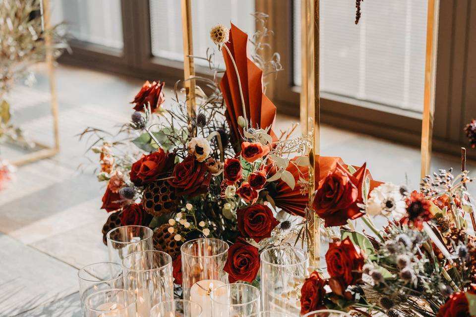 Wedding flower design