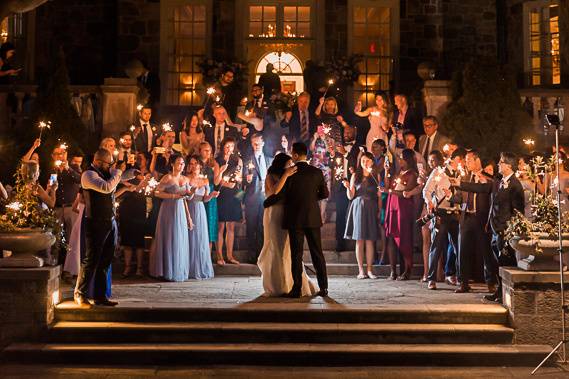 Sunset wedding Montreal