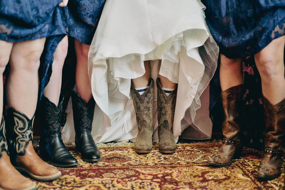Boots + Bridesmaids