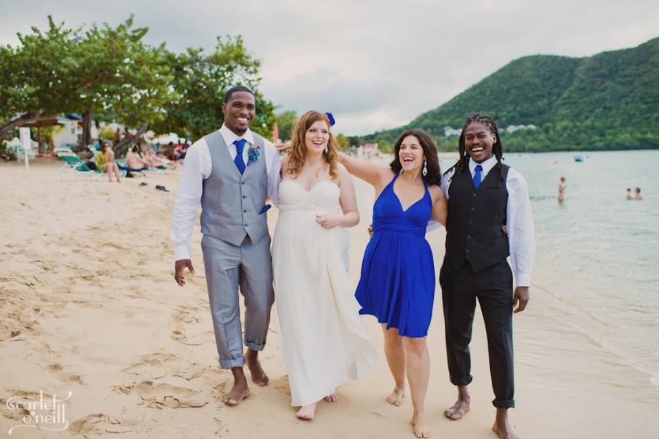 Royal Blue Bridesmaids