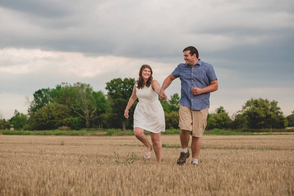 Farm engagement photo