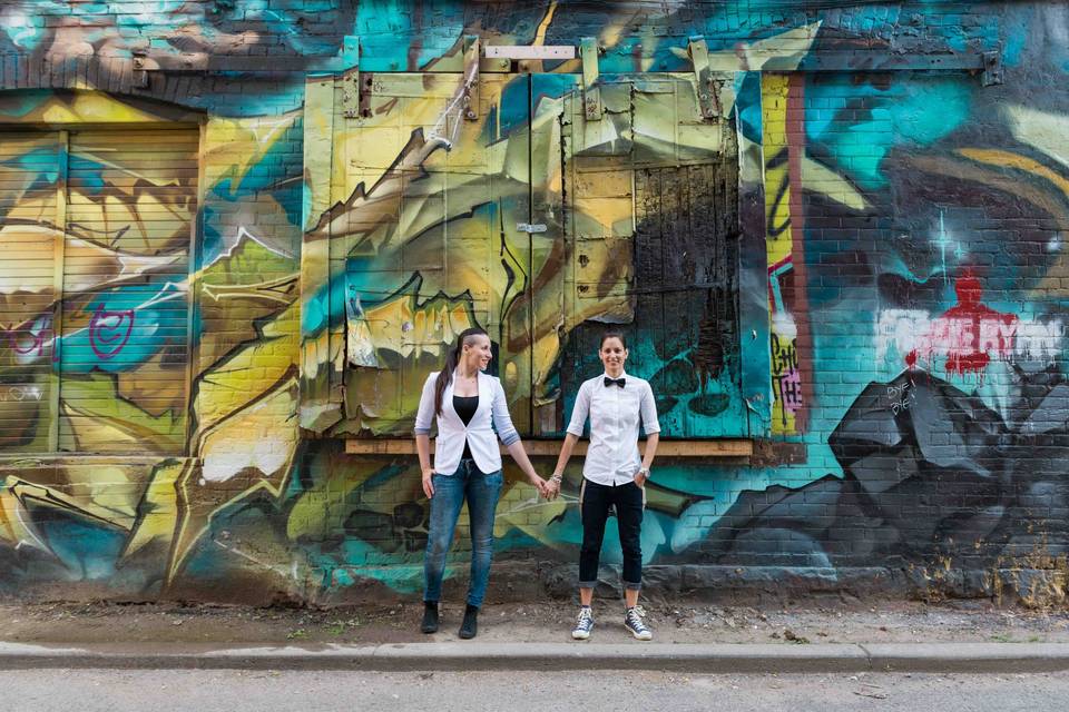 Graffiti Alley engagement