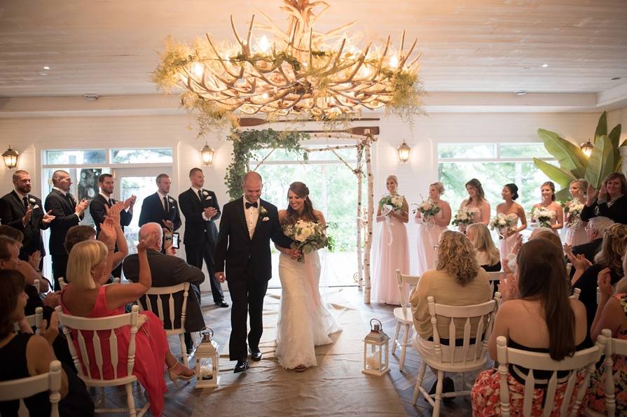 Wedding in the Dining Hall