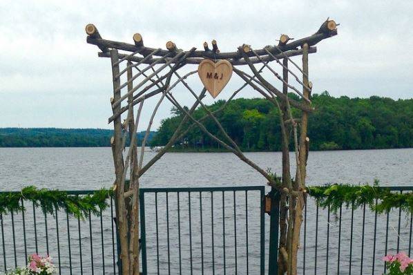 Lake Front Wedding