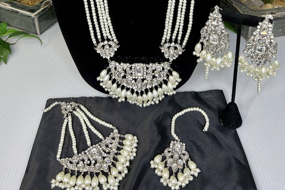 6pc Silver Set