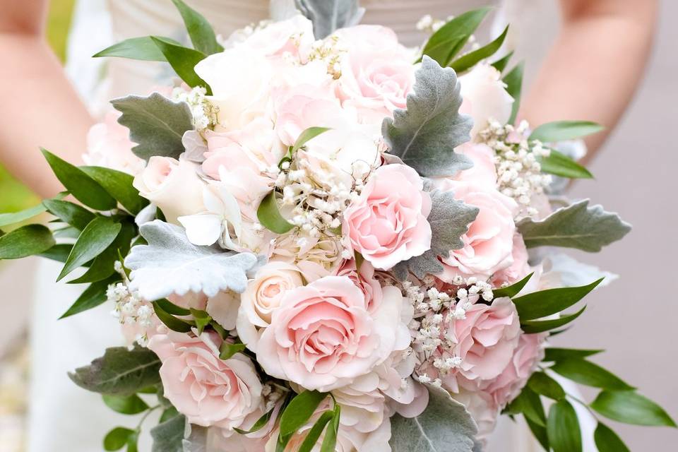 Pastel pink bouquet