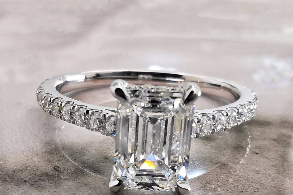 Asher cut diamond