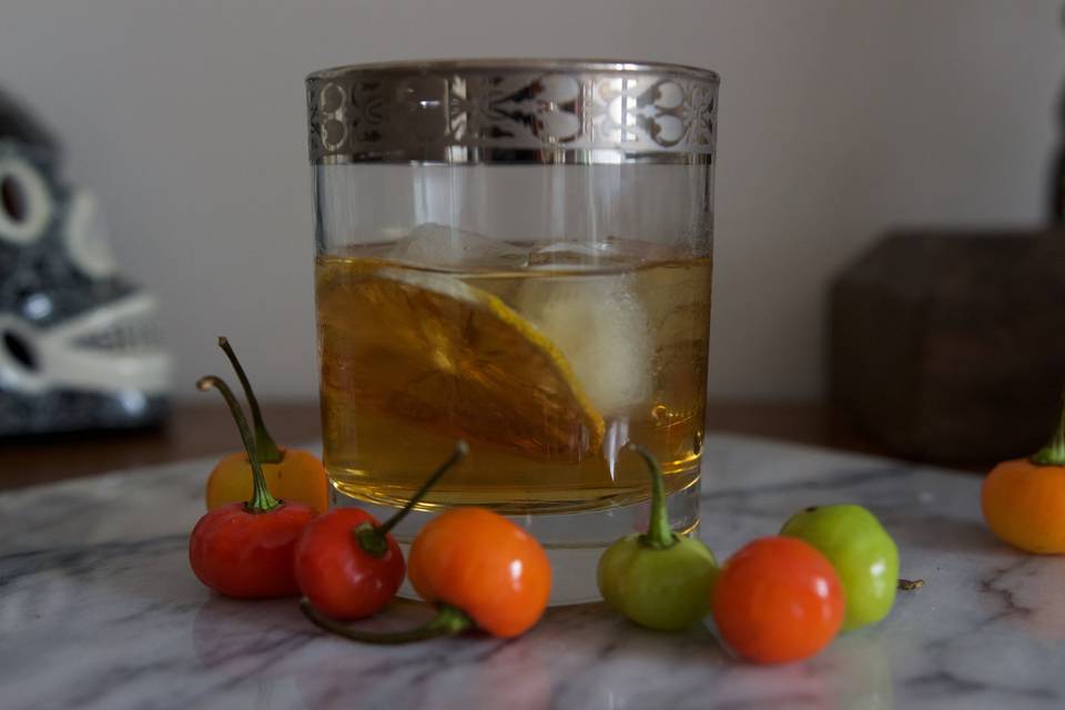 Our spicy Old Fashioned