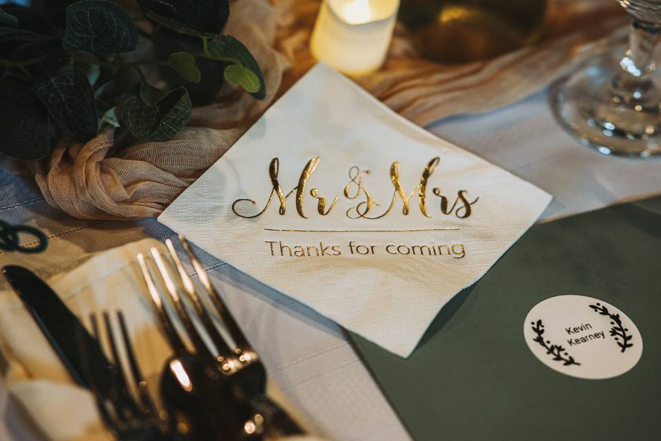 Reception details