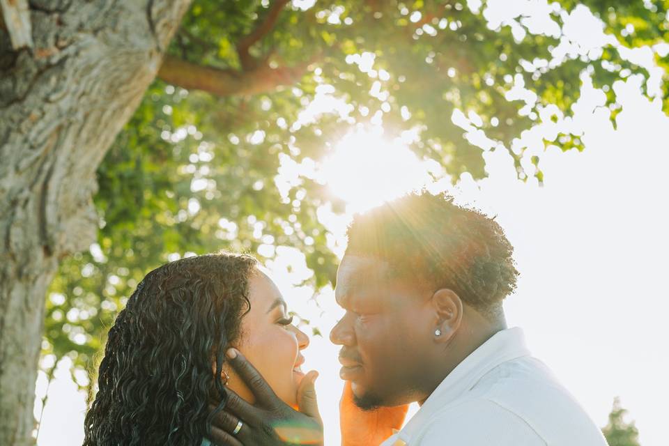 A Kiss By Sunset