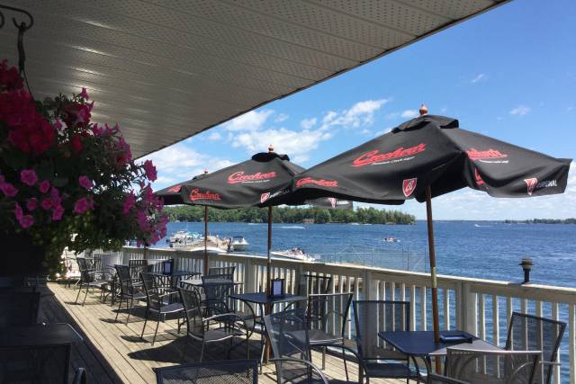Island View patio