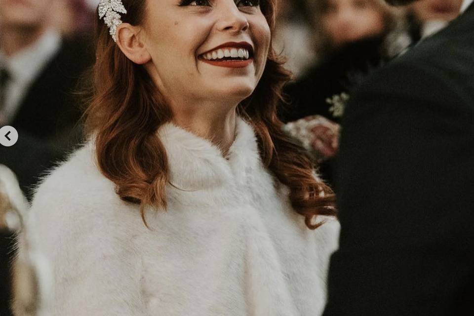 Fall bridal makeup