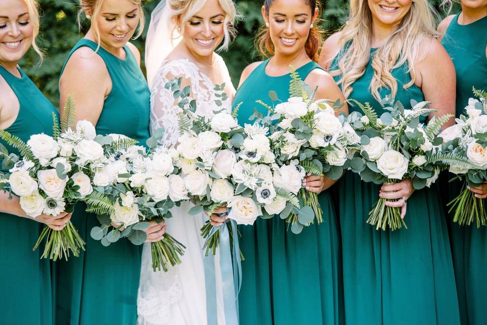 Bridal party bouquet