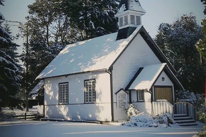 Winterscape in Parksville, BC