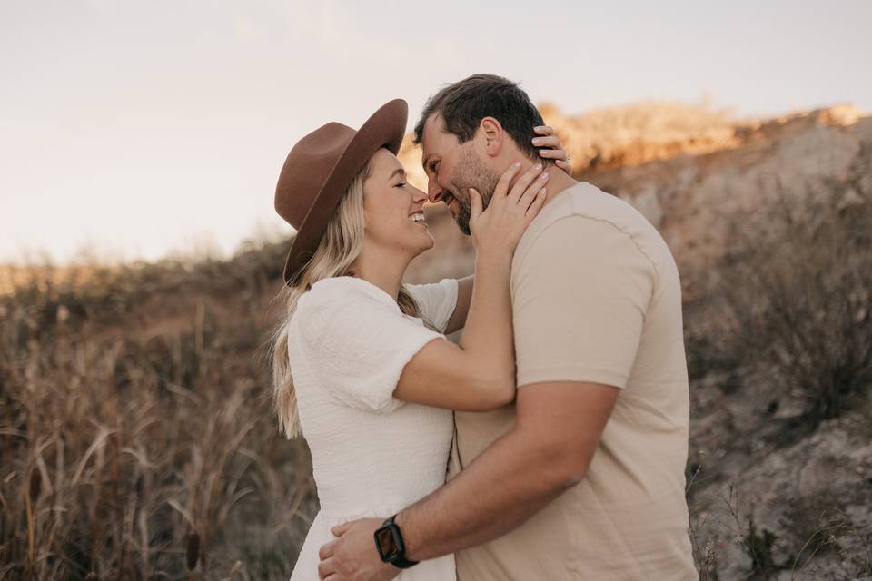 Boho engagement session