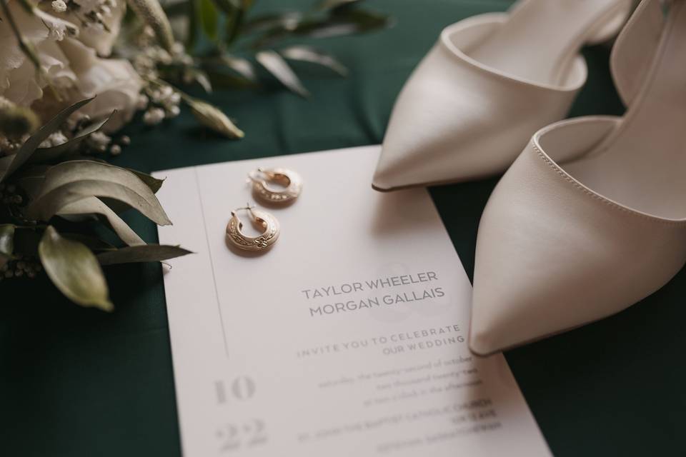 Detail oriented wedding photo