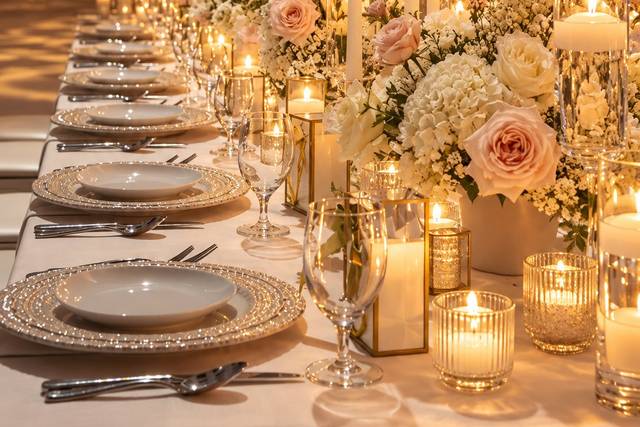 Lush Florals & Candlelight