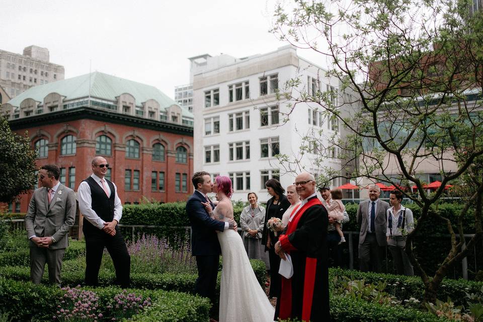 Vancouver Fairmont wedding