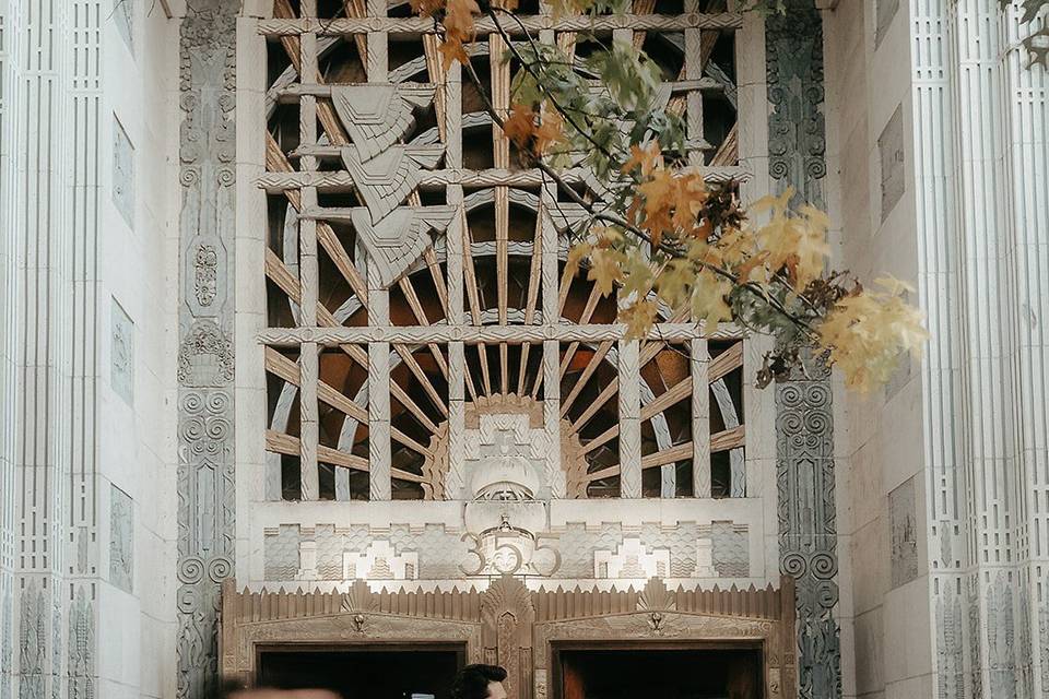 Marine building portrait