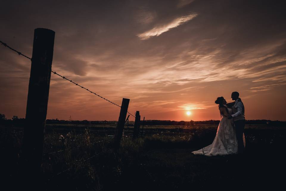 Beautiful outdoor wedding