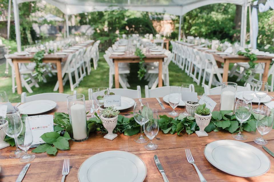 Tent Wedding