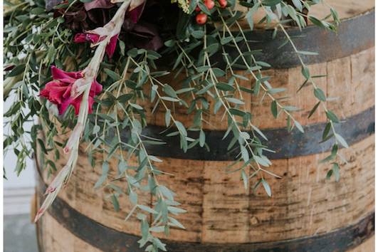 Whiskey Barrel Bouquet