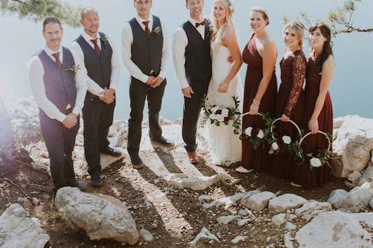 Lake Topaz Wedding