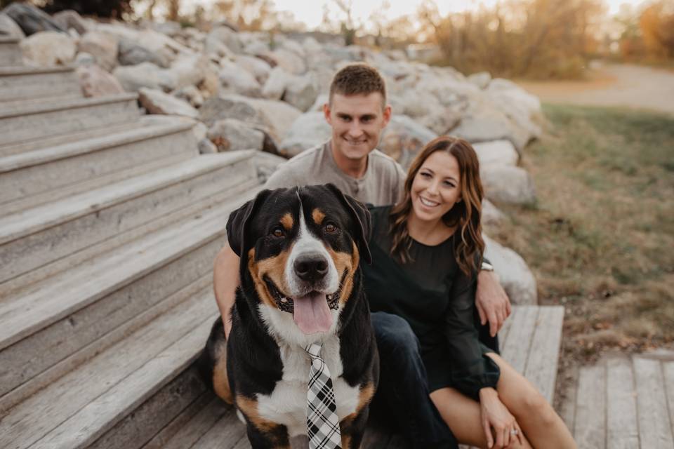 Beach engagement