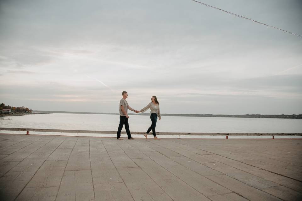 Beach engagement