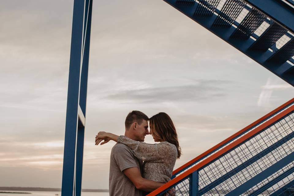 Beach engagement