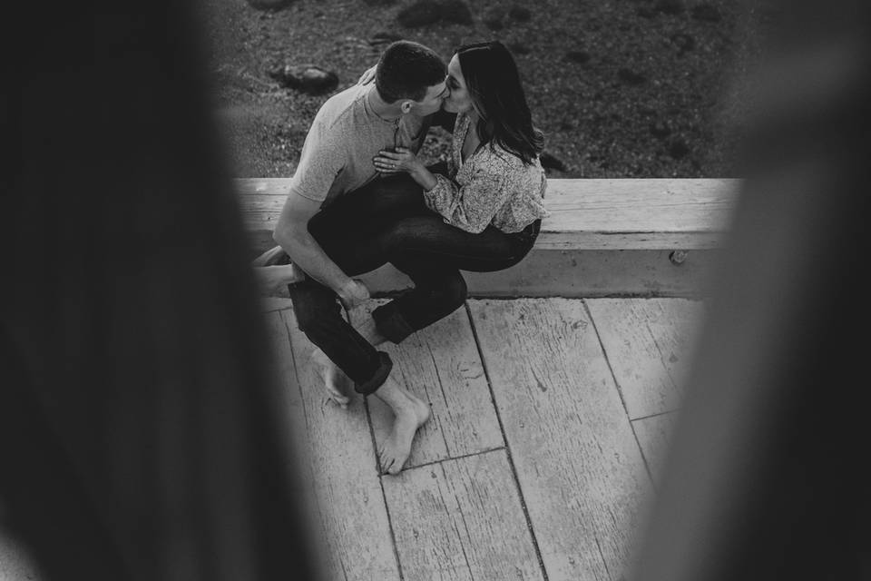 Beach engagement