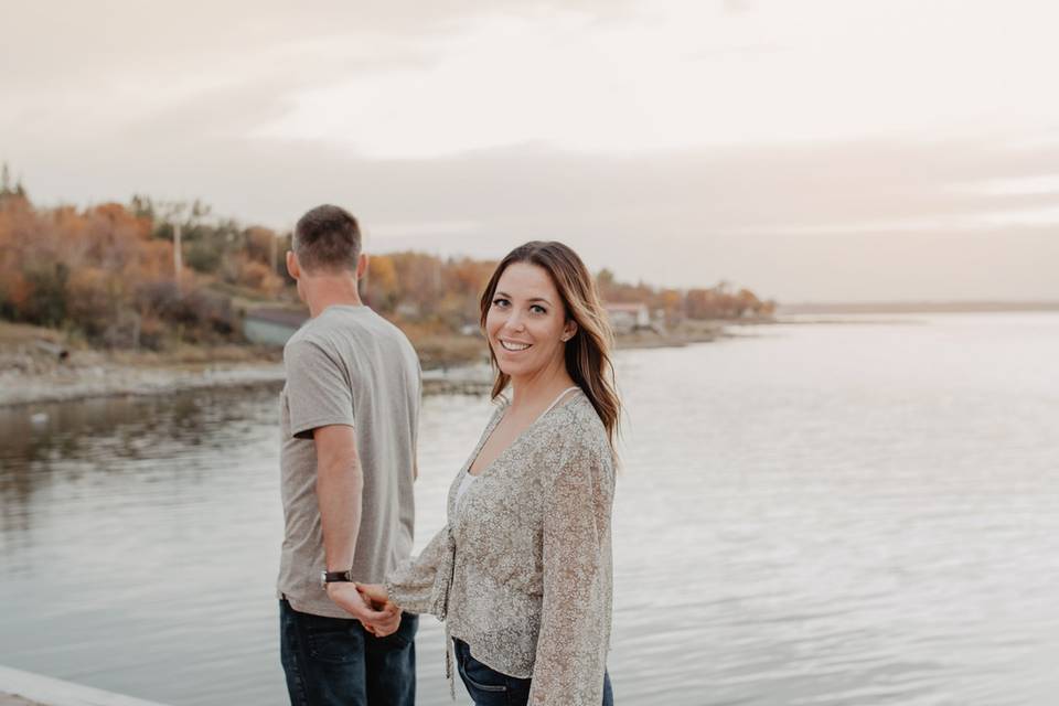 Beach engagement