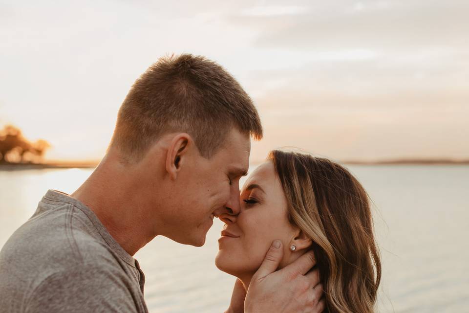 Beach engagement