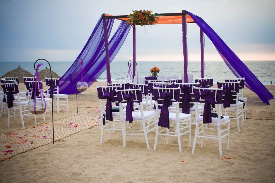 Small Beach Wedding