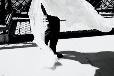 York, Ontario bride and groom